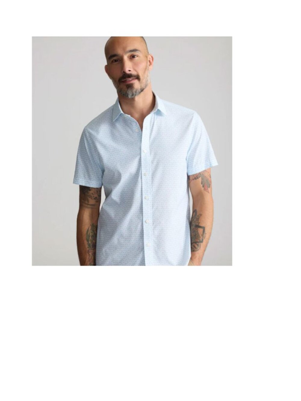 UNTUCKit Men's Performance Short-Sleeve Arundel Shirt